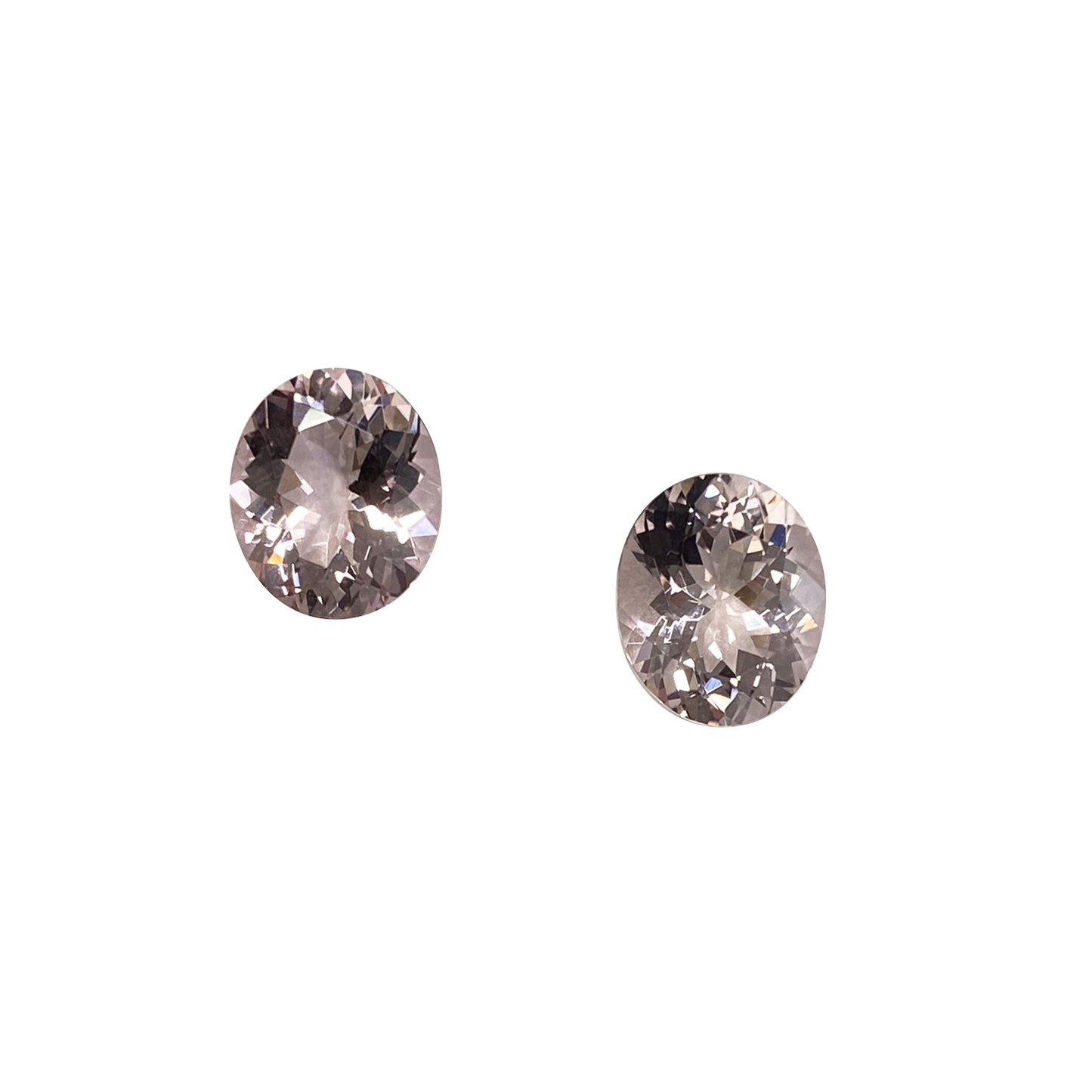 12x10mm Oval Pink Morganite