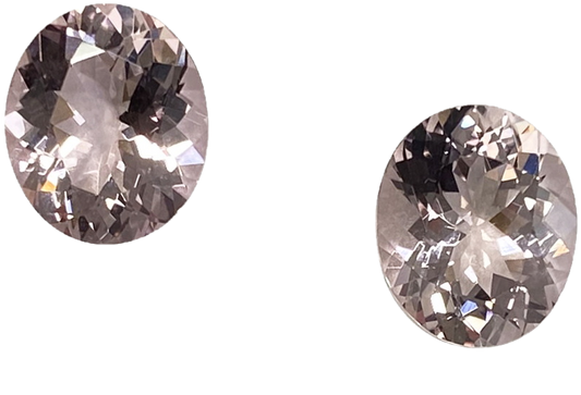 12x10mm Oval Pink Morganite