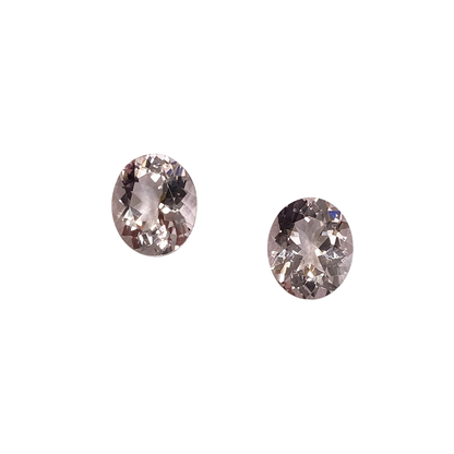 12x10mm Oval Pink Morganite