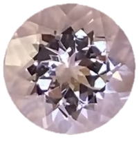 8mm Round Pink Morganite