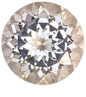 12mm Round Peach Morganite