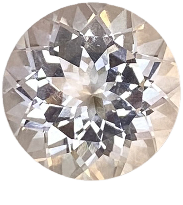 12mm Round Peach Morganite