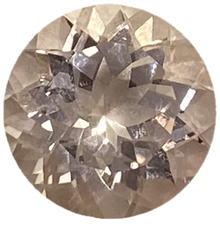 12mm Round Peach Morganite