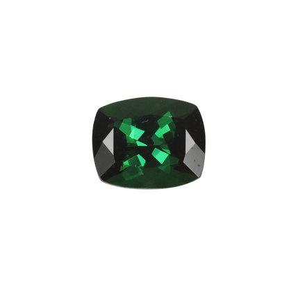3.51ct Cushion Deep Blue-Green Tourmaline