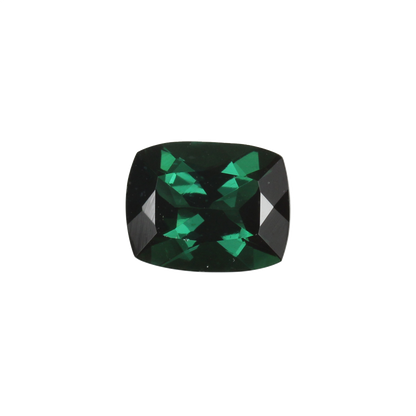 2.27ct Cushion Deep Blue-Green Tourmaline