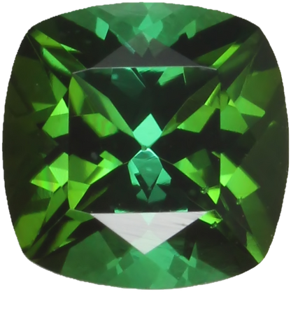 7mm Cushion Medium Blue-Green Tourmaline