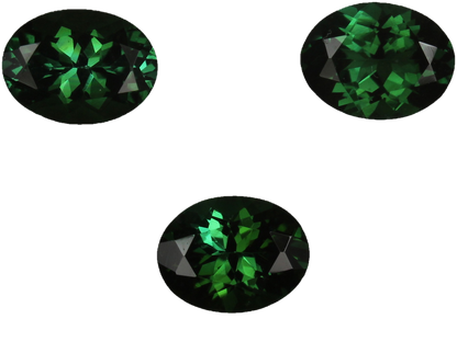 8x6mm Oval Deep Green Tourmaline