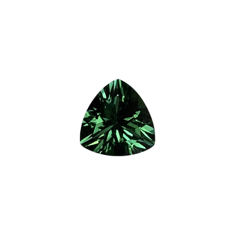 8mm Trillion Deep Blue-Green Tourmaline