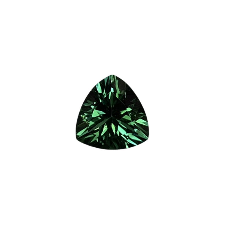 8mm Trillion Deep Blue-Green Tourmaline