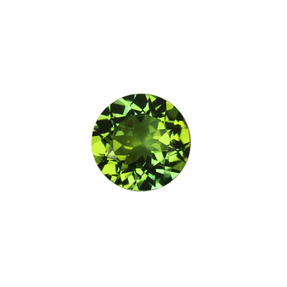 8mm Round Mint Green Tourmaline