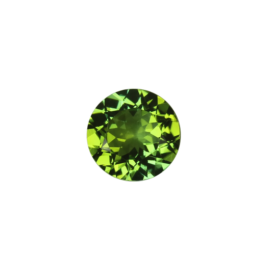 8mm Round Mint Green Tourmaline