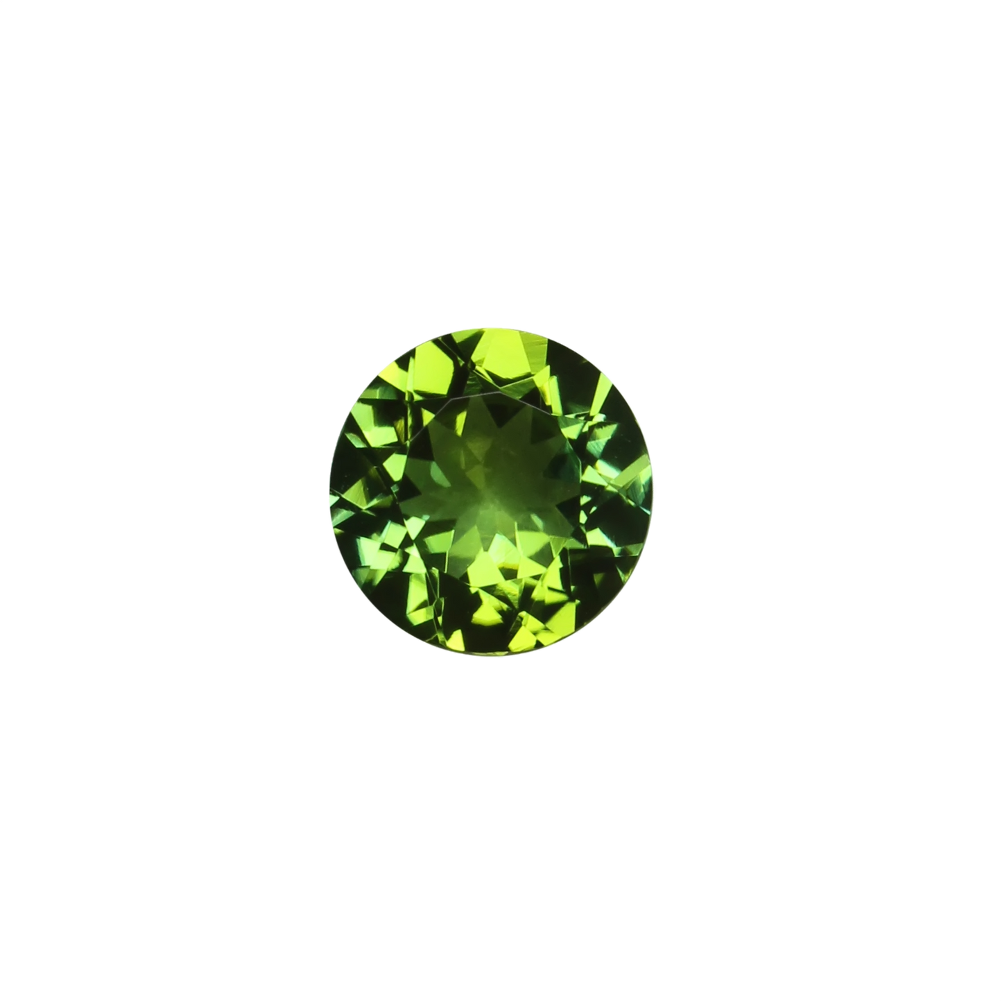 8mm Round Mint Green Tourmaline