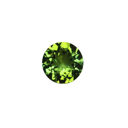 8mm Round Mint Green Tourmaline