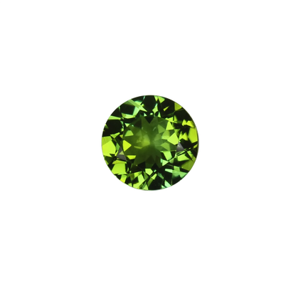 8mm Round Mint Green Tourmaline
