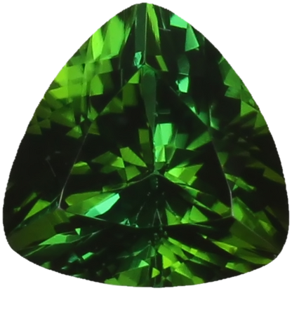 6.8mm Trillion Mint Green Tourmaline