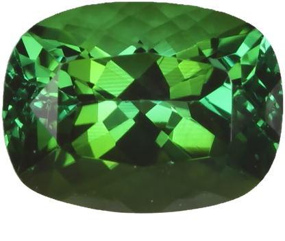 8x6mm Cushion Mint Green Tourmaline