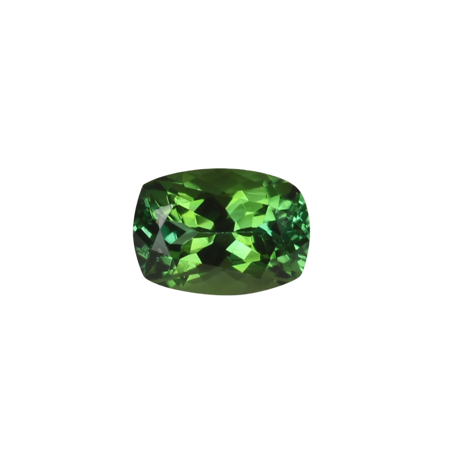 7x5mm Cushion Mint Green Tourmaline