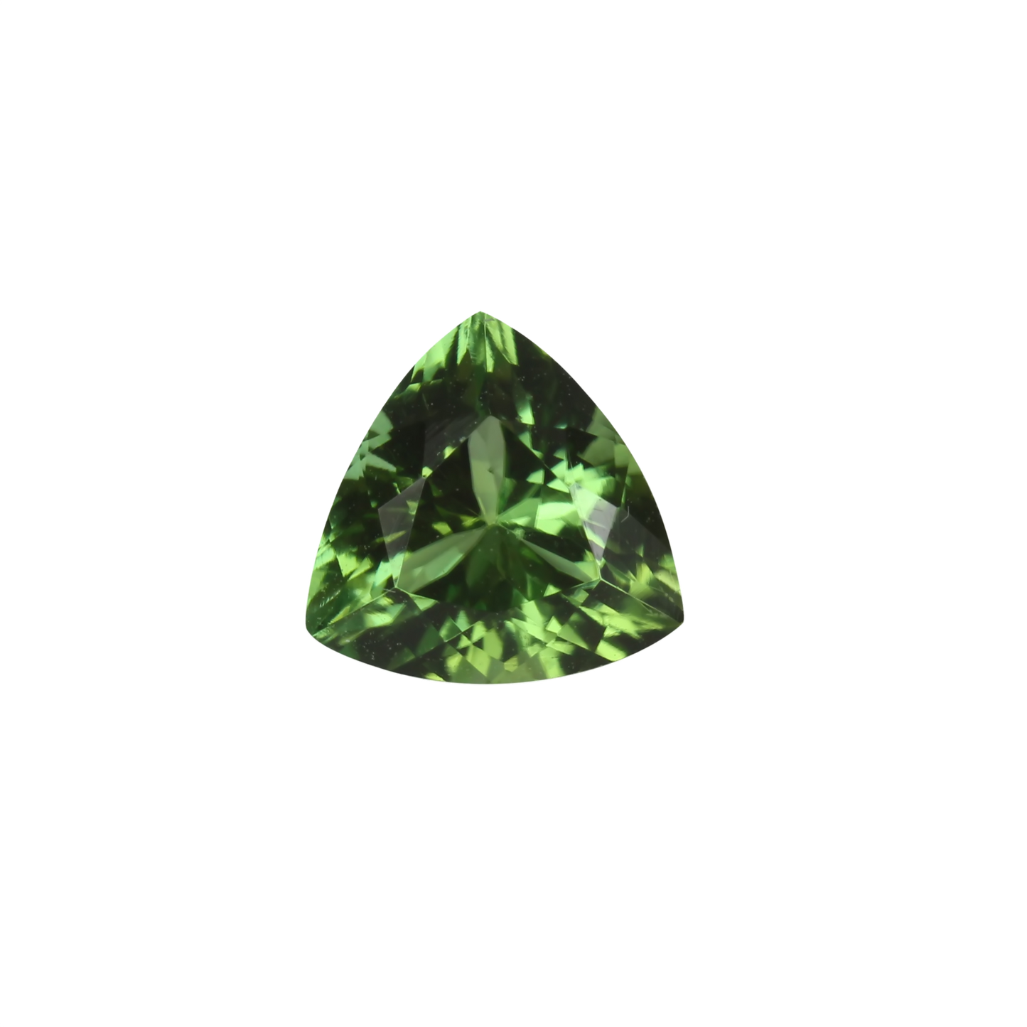 6.9mm Trillion Light Green Tourmaline