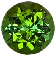 6.8mm Round Mint Green Tourmaline