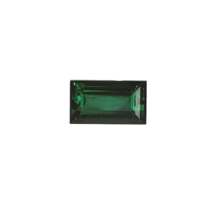 3.8ct Baguette Deep Green Tourmaline