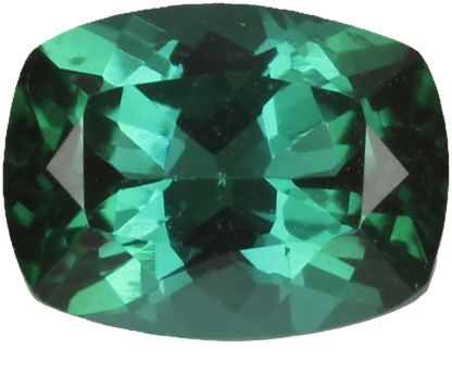8x6mm Cushion Medium Blue Tourmaline