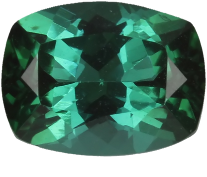 8x6mm Cushion Medium Blue Tourmaline