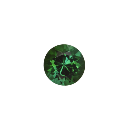 5.9mm Round Medium Blue-Green Tourmaline
