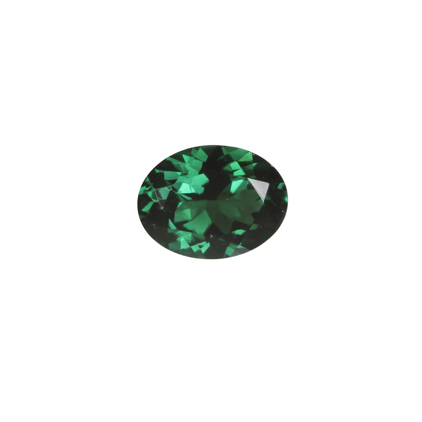 8x6mm Oval Deep Blue-Green Tourmaline