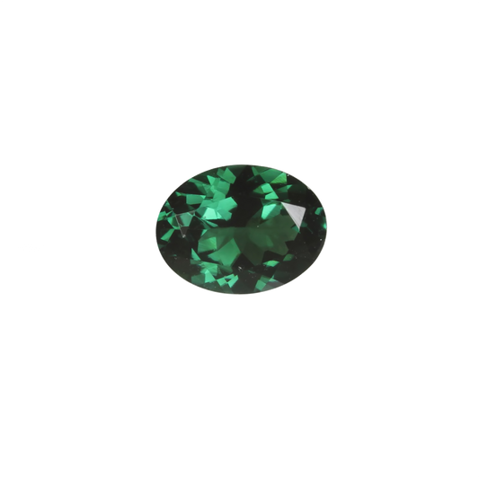 8x6mm Oval Deep Blue-Green Tourmaline