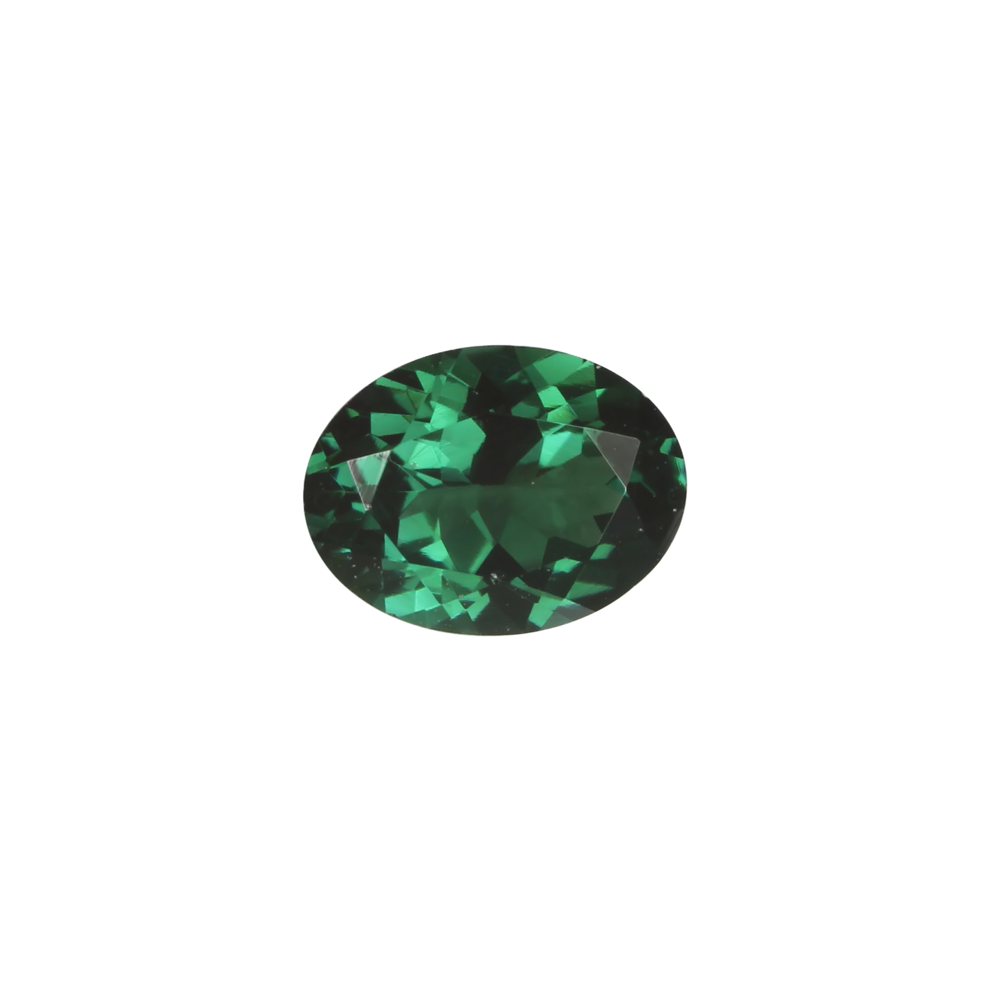 8x6mm Oval Deep Blue-Green Tourmaline