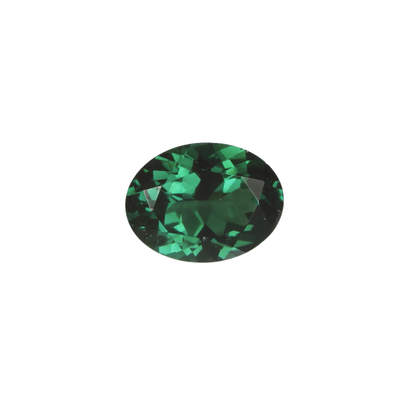 8x6mm Oval Deep Blue-Green Tourmaline