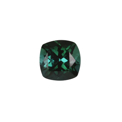 6.5mm Cushion Medium Blue-Green Tourmaline