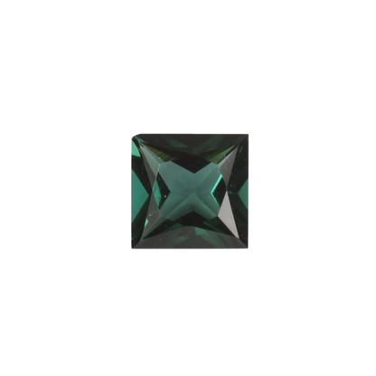 5.4mm Princess Cut Medium Blue Tourmaline