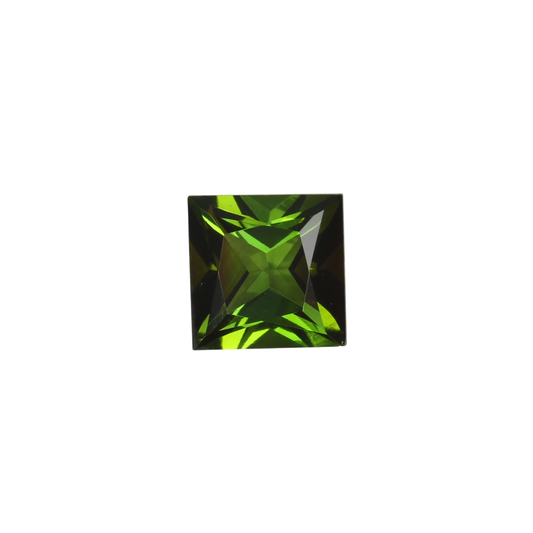 7mm Princess Cut OG Color Tourmaline