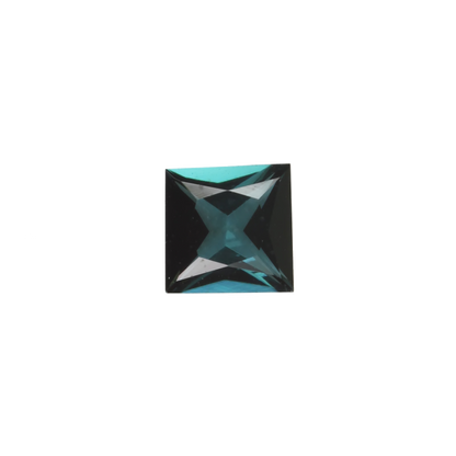 5.5mm Princess Cut Deep Blue Tourmaline