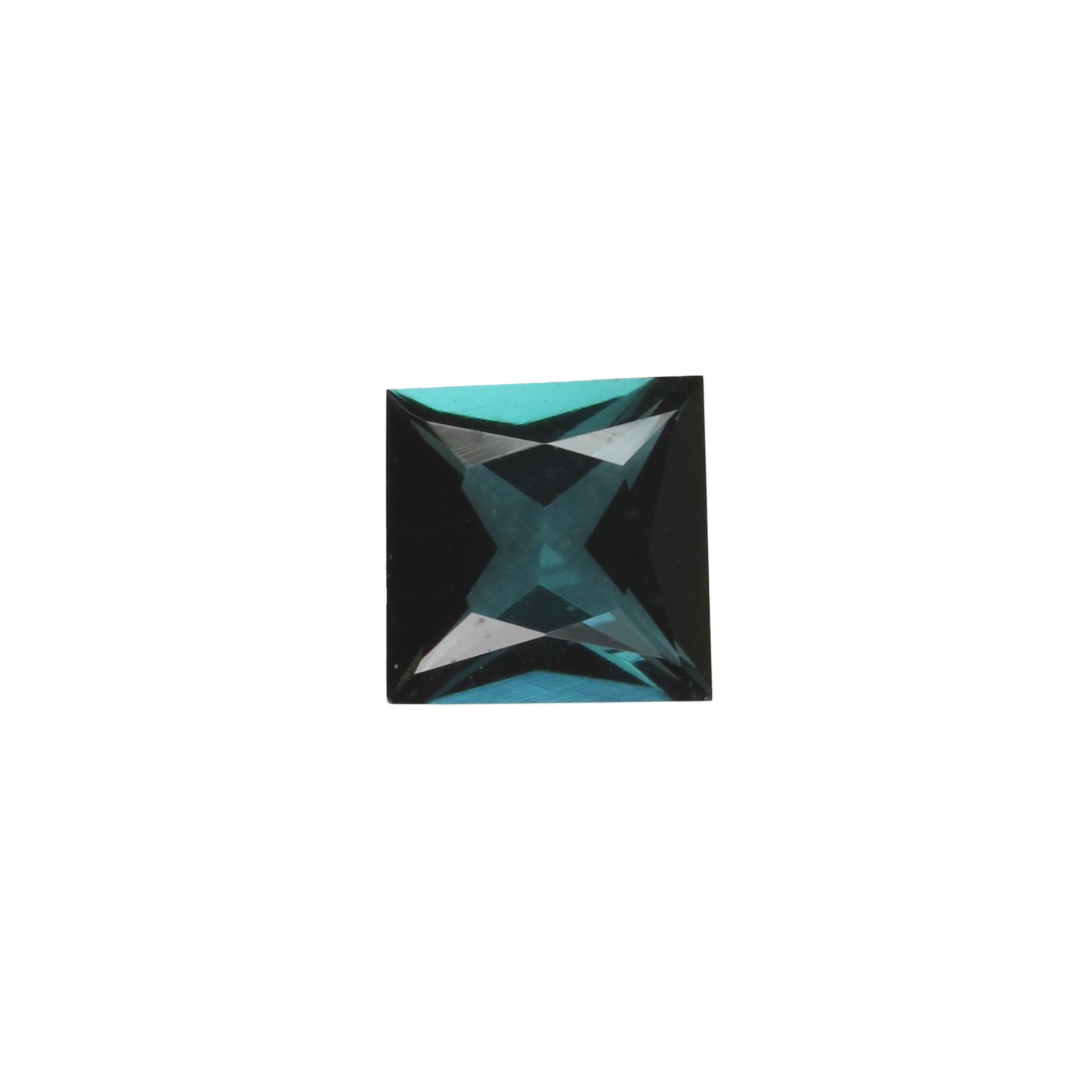 5.5mm Princess Cut Deep Blue Tourmaline