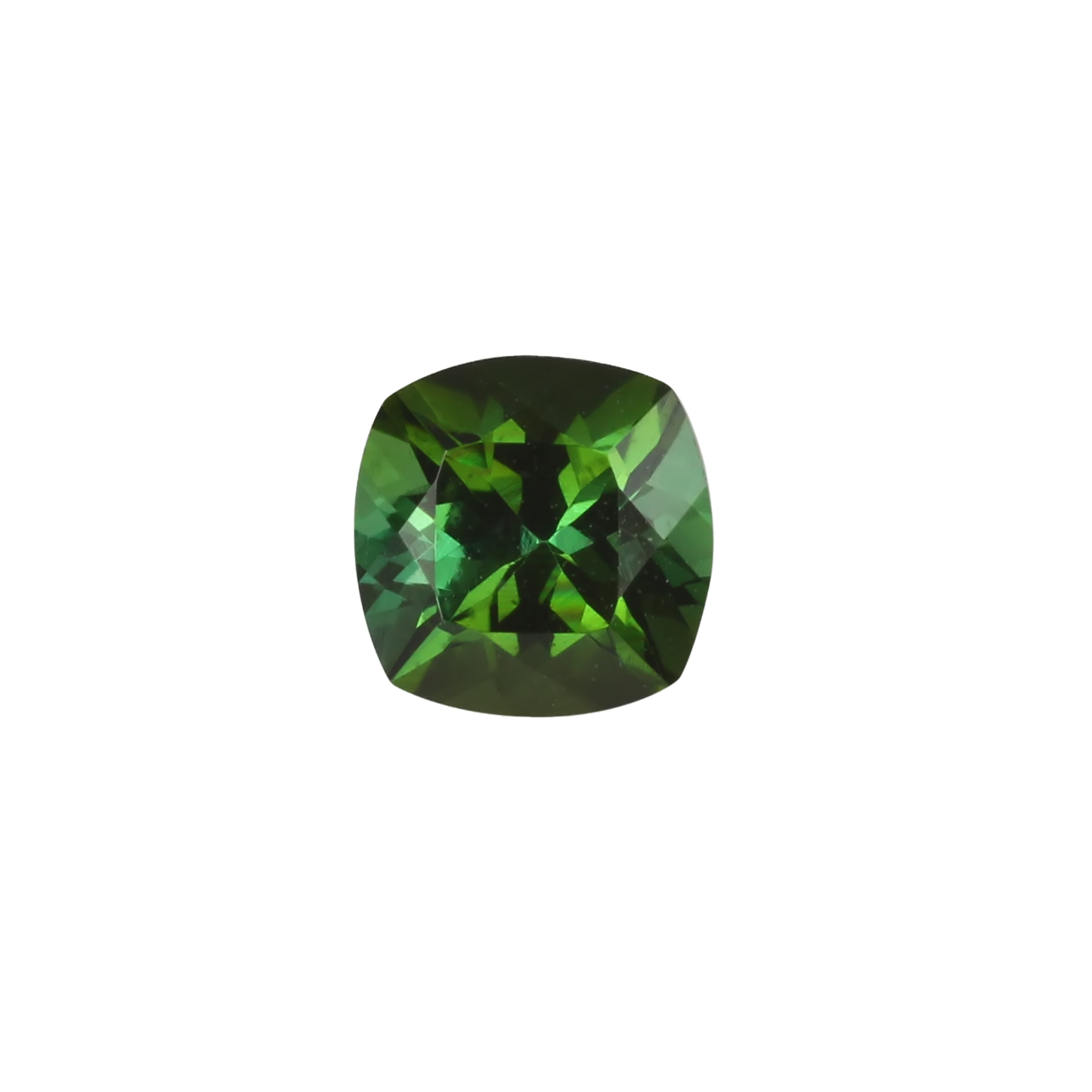 6.4mm Cushion Mint Green Tourmaline