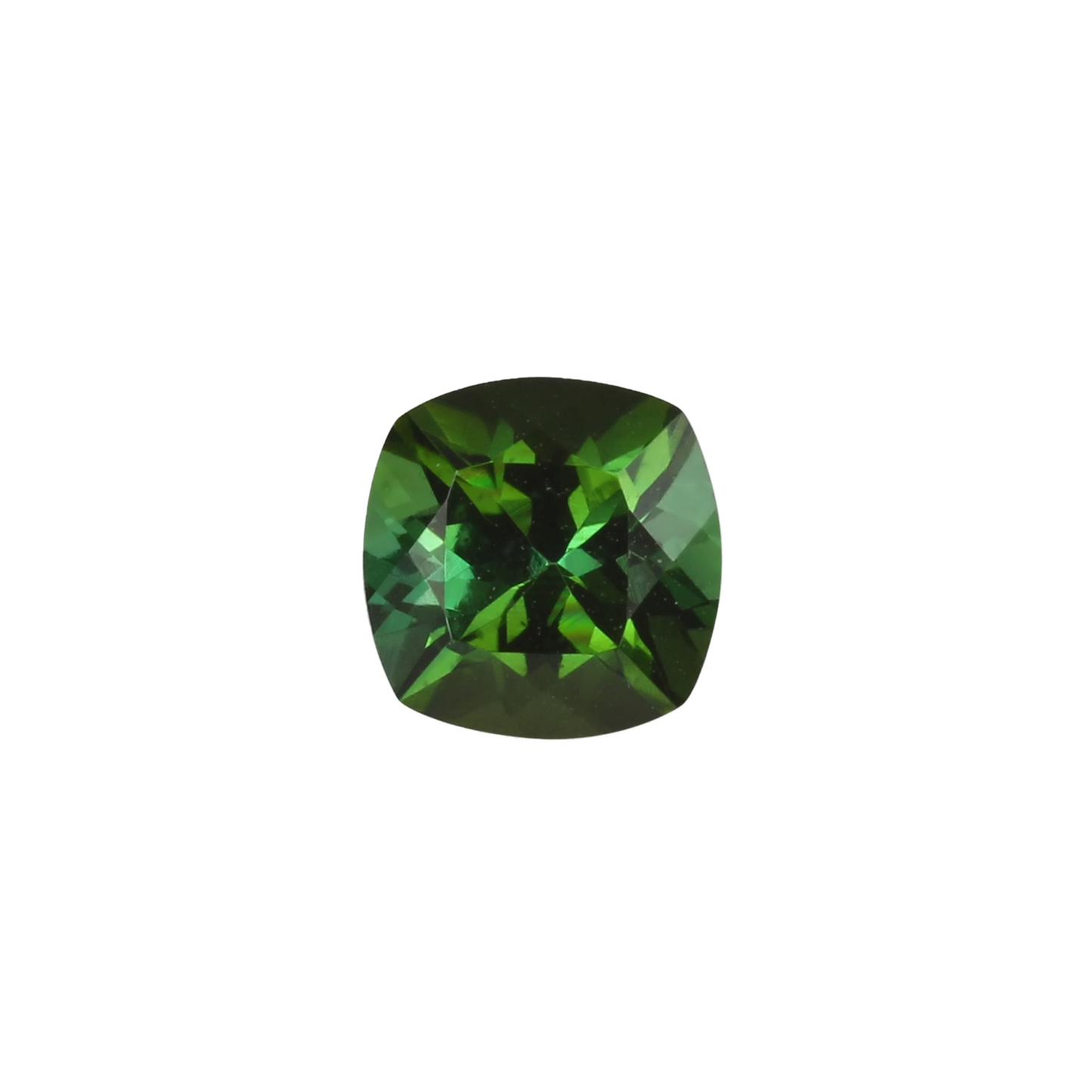 6.4mm Cushion Mint Green Tourmaline