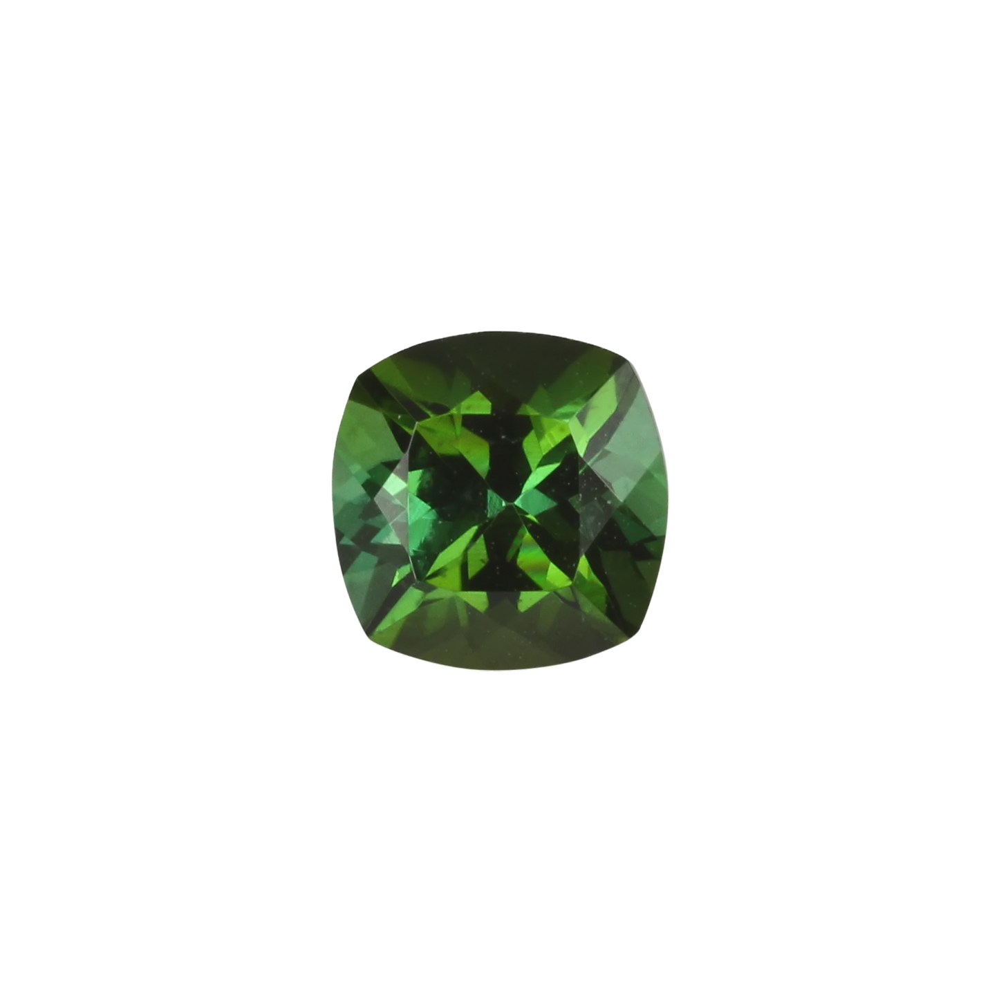 6.4mm Cushion Mint Green Tourmaline