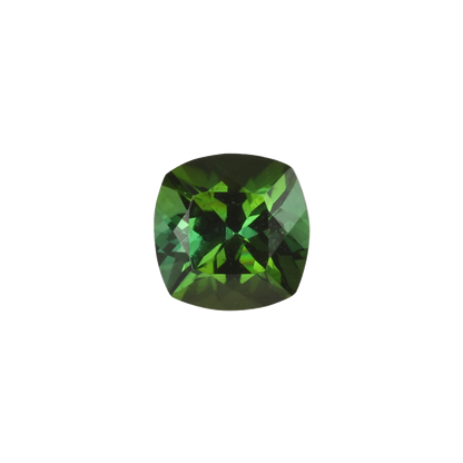 6.4mm Cushion Mint Green Tourmaline
