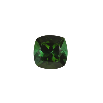 6mm Cushion Deep Green Tourmaline