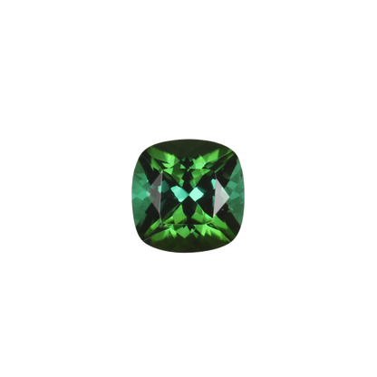 6mm Cushion Medium Blue-Green Tourmaline