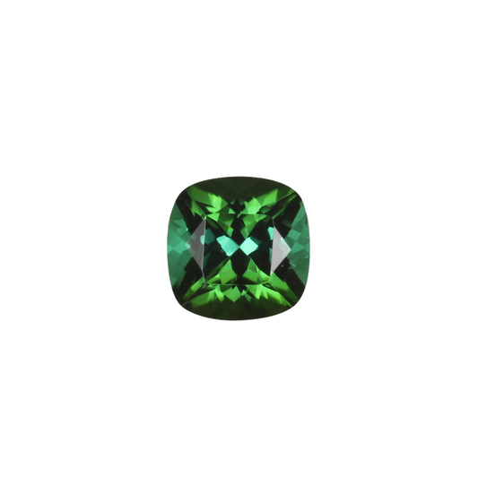 6mm Cushion Medium Blue-Green Tourmaline
