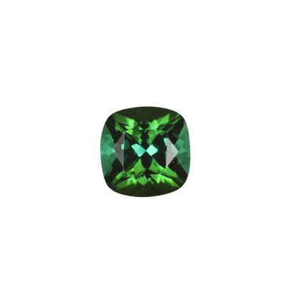 6mm Cushion Medium Blue-Green Tourmaline