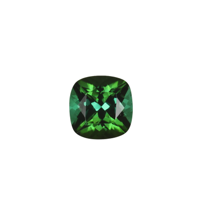 6mm Cushion Medium Blue-Green Tourmaline