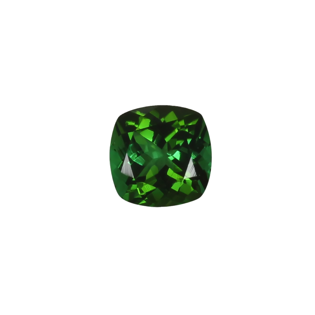 6mm Cushion Mint Green Tourmaline