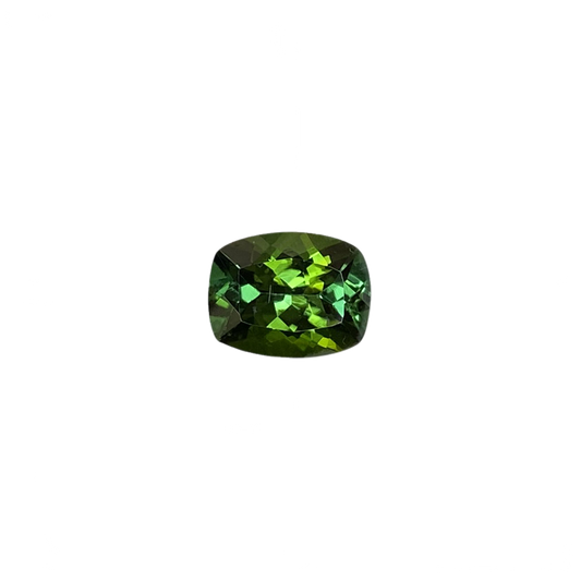 9x7mm Cushion Medium Blue-Green Tourmaline