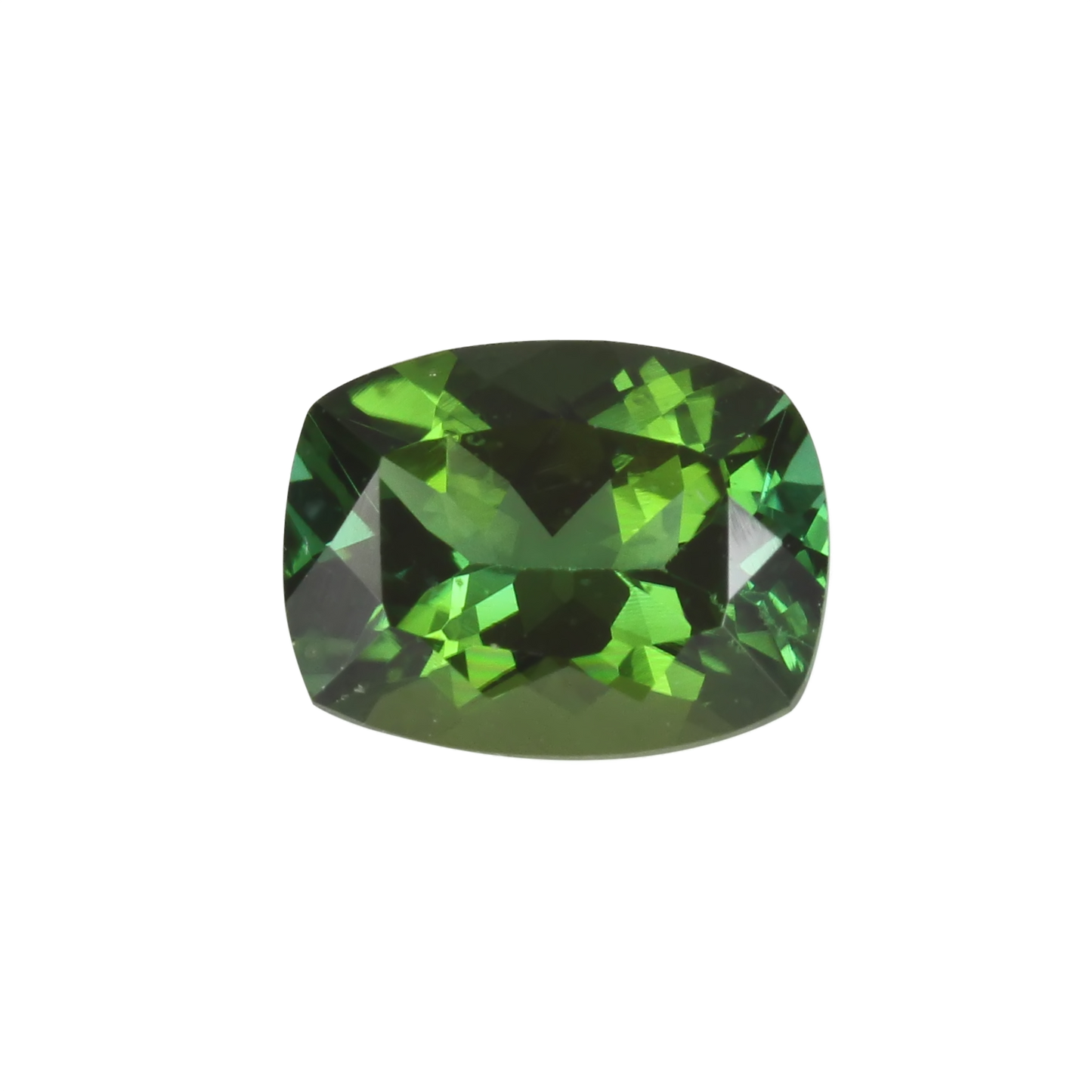 9x7mm Cushion Medium Blue-Green Tourmaline