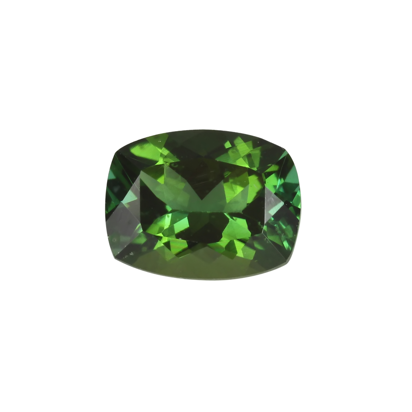 9x7mm Cushion Medium Blue-Green Tourmaline