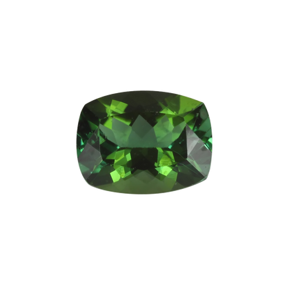9x7mm Cushion Medium Blue-Green Tourmaline